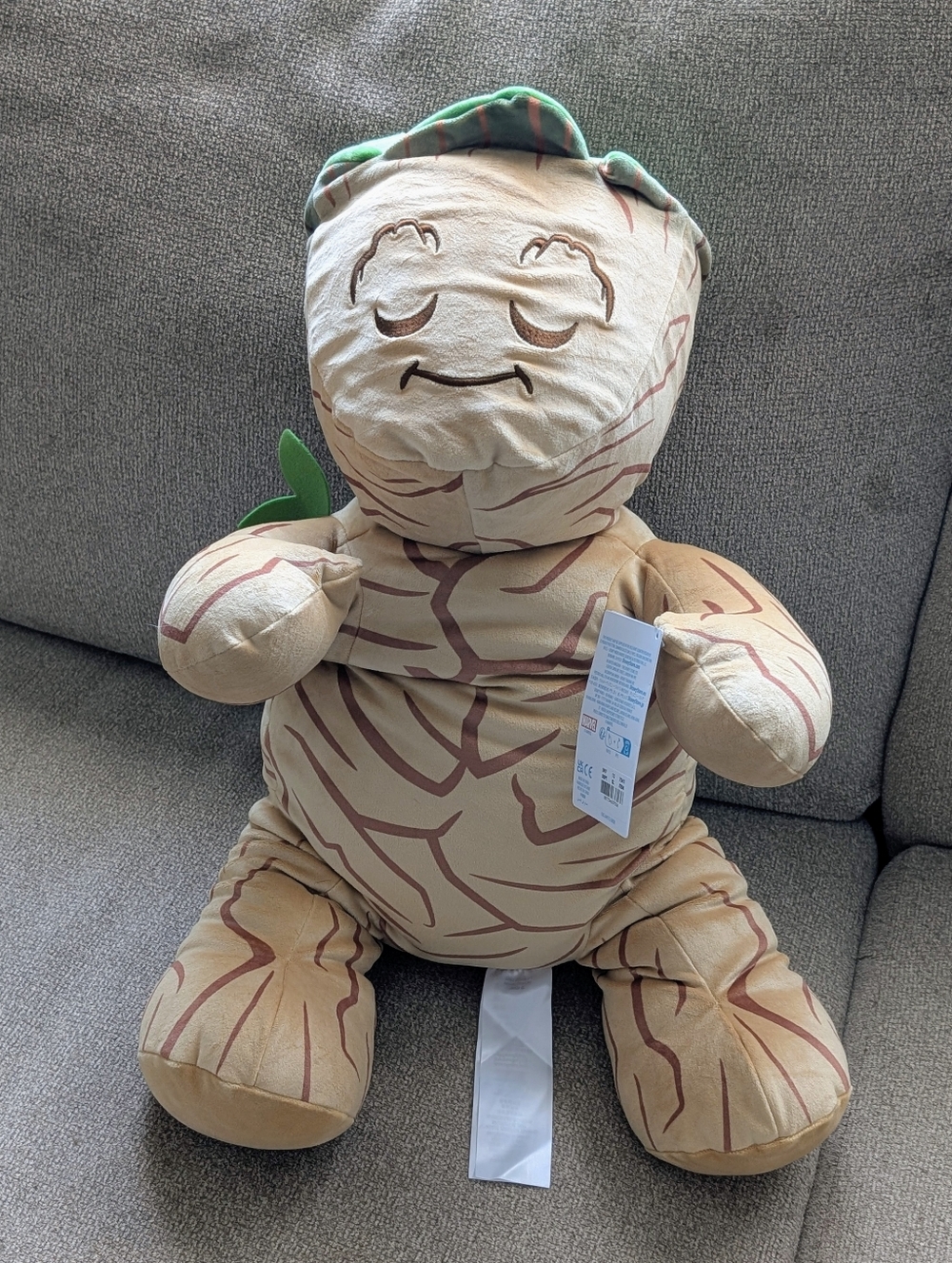Disney Marvel Groot Cuddleez Plush Toy New with Tags Large Plush 23” Brand New
